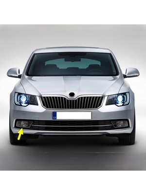 Ozka Concept Ön Sağ Sis Farı Çerçevesi 3T0807682 Skoda Superb 2 2014-2015