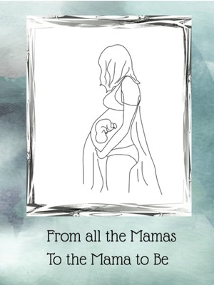 Ozka Concept Independently Published 8.25" x 11" Hard Cover 100 Pages: Baby Shower Book Gift For Mothers To Give