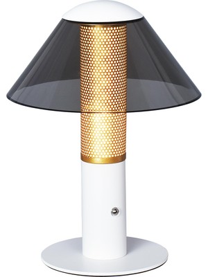 Ozka Concept Lucea Erta 02 Beyaz Şarjlı Masa Lambası 1X2W 3000K
