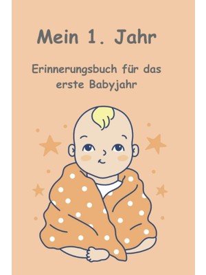 Ozka Concept Independently Published Erinnerungsbuch "mein Erstes Jahr", Babyalbum, Erinnerungsalbum, Babytagebu