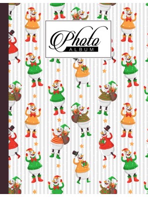 Ozka Concept Photo Album: Merry Christmas Album, Large Photo Albums With Writing Space Memo, Extra Large Capacit