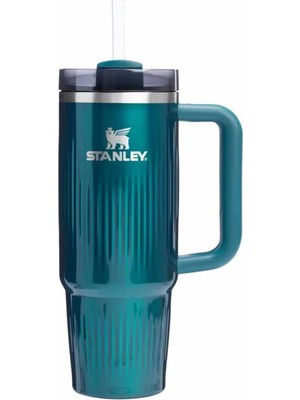 Ozka Concept Quencher H2.0 Fluted Tumbler Pipetli Termos Bardak | 0.89 Lt
