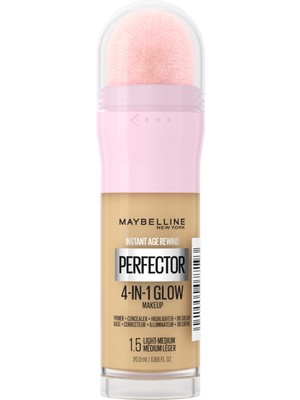 Ozka Concept New York Instant Perfector Glow 4 Etki 1 Arada Fondöten- 1.5 Light Medium