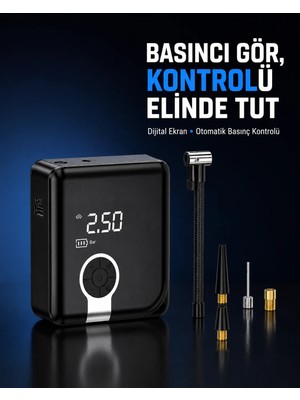 Elif Asya Ceyiz Tekstil Taşınabilir Diyafram Tip Kompresör Yüksek Basınç Kapasiteli
