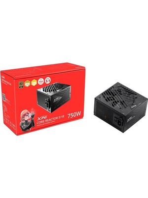 Ozka Concept Xpg Core Reactor Ii 750W 80+ Gold 120MM Full Moduler Power Supply (COREREACTORIIVE750G-BK