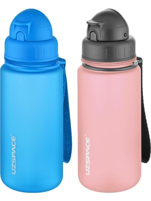 Ozka Concept Uzspace 2'li Pipetli Tritan Matara Seti 400 ml Fiftyfifty