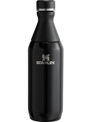 Ozka Concept All Day Slim Soğuk Su Şişesi Termosu, 0.35 Litre, Siyah