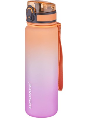 Ozka Concept Uzspace Fiftyfifty 500ML Çift Renk Softtouch Ff Tritan Su Matarası Turuncu-Mor