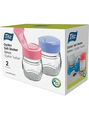 Ozka Concept Titiz Baharatlık Tuzluk Seti (2 Adet) - 80 ml Masaüstü Kavanoz KC-202