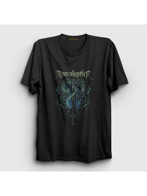 Presmono Unisex Siyah Music Apocalyptica T-Shirt
