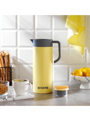 Ozka Concept Schafer Click Termos 1.3 L-Sarı