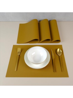 Ozka Concept Maxstyle Khaki 4 Parça Amerikan Servis 30X45 cm