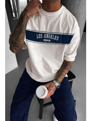 Tarzsokak Erkek Siyah City Of Angels Oversize Fit Bol Geniş Kalıp Salaş Kesim