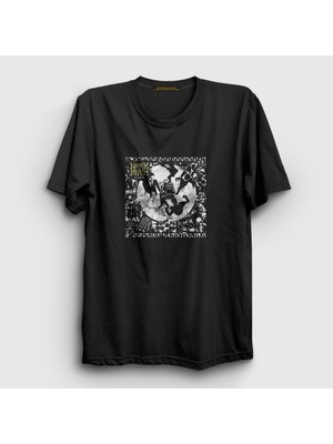 Presmono Unisex Siyah Utilitarian Napalm Death T-Shirt