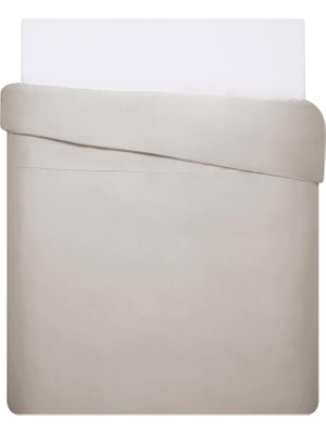 Ozka Concept Linens Mix&match Pamuk Tek Kişilik Saten Nevresim Kılıfı Taş