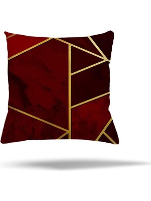 Ozka Concept Pelangi Geometrik Patchwork Çiçek Etnik Gizli Fermuarlı Yastık Kılıfı Kırlent Kılıfı Koltuk Yastık