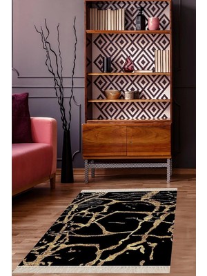 Ozka Concept On The Clouds Mermer Desenli Dijital Baskı Yıkanabilir Kaymaz Taban Salon Halı Yolluk Bfomrm3, 1