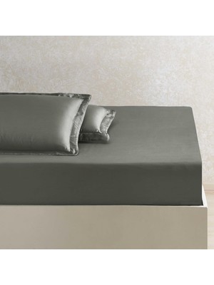 Ozka Concept Linens x Tencel™ Lyocell Tek Kişilik Lastikli Çarşaf Yeşil