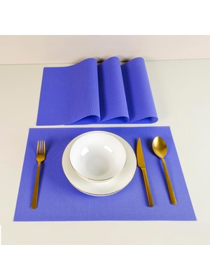 Ozka Concept Maxstyle Harmony Bluebell 4 Parça Amerikan Servis Seti 30X45 cm