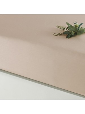Ozka Concept Linens Mix&match Pamuk Saten Queen Size Lastikli Çarşaf Camel
