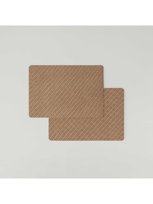 Ozka Concept Linens Dave 2'li 45X30 cm Amerikan Servisi Vizon