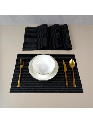 Ozka Concept Maxstyle Silverline 4 Parça Amerikan Servis 30X45 cm