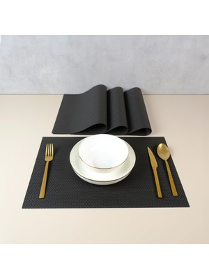 Ozka Concept Maxstyle Matrix Chocolate 4 Parça Amerikan Servis 30X45 cm