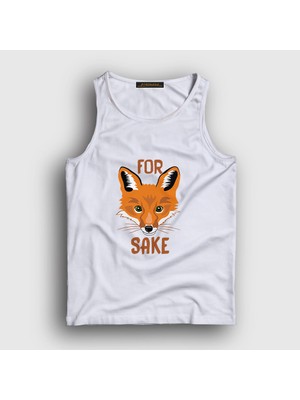 Presmono Unisex Beyaz For Fox Sake Tilki Atlet