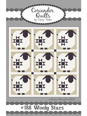 Ozka Concept Coriander Quilts Yünlü Yıldız Deseni, Yok