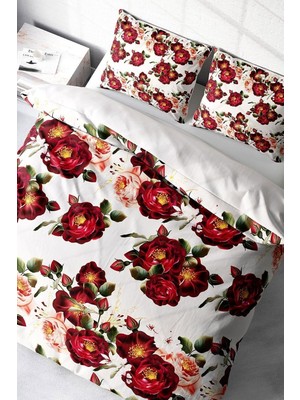 Ozka Concept Monohome Red Naturel Çift Kişilik Nevresim Takımı, MONOHOME4456