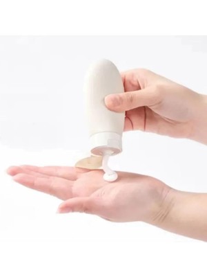 Ozka Concept Doldurulabilir Taşınabilir Şampuan Jel 3 Adet 60ML Hijyenik Seyahat Tipi Banyo Seti