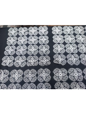 Ozka Concept Serdar Çeyiz Evi Iğne Oyası Mutfak Mendili 6 Lı 20 x 20