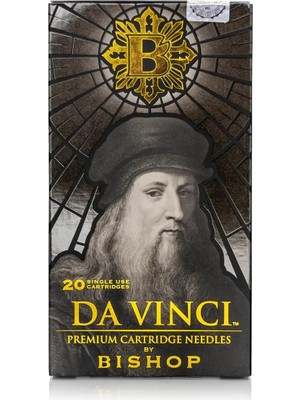 Ozka Concept Bishop Davinci V2 1215 Cmlt 15CM Curved Magnum Long Taper Kartuş Dövme Iğnesi 20 Adet