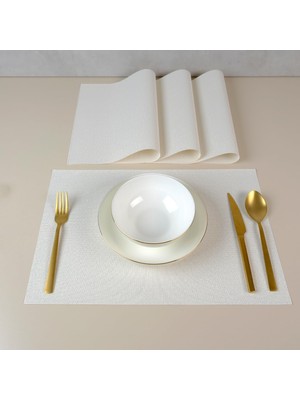 Ozka Concept Maxstyle Reflect Whitegild 4 Parça Amerikan Servis 30X45 cm