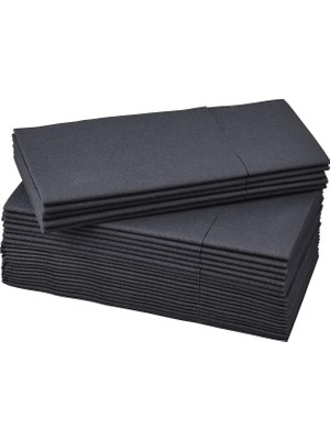 Ozka Concept Mottaga Peçete Siyah 38X38 cm 80342900