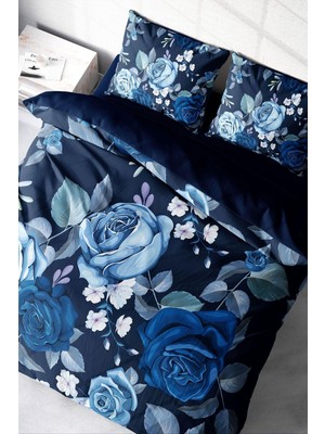 Ozka Concept MONOHOME%100 Pamuk Saten Çift Kişilik Nevresim Takımı Flower, MONOHOME37994