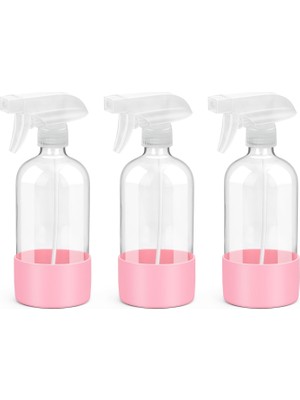 Ozka Concept Rionisor Korumalı Cam Sprey Şişeleri, Boş 16 Oz Doldurulabilir Kaplar, Saçlar Için Ay