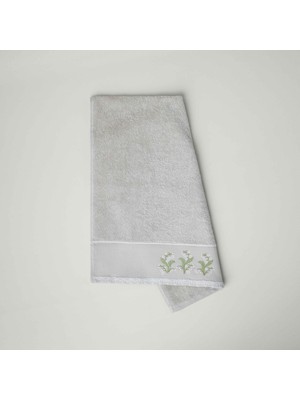 Ozka Concept Linens Evara Pamuk 50X85 cm Yüz Havlusu Stone