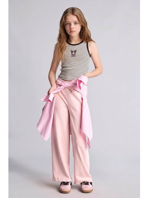 Defacto Wide Leg Pembe Kız Çocuk Eşofman Altı I2264A8/PN130
