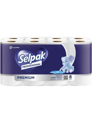 Ozka Concept Selpak Professional Havlu Kağıt, 8 Rulo