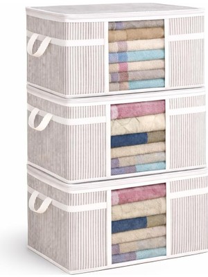 Ozka Concept 3 Adet Pencereli Kazak Hurç Organizer Düzenleyici (45 x 40 x 30)