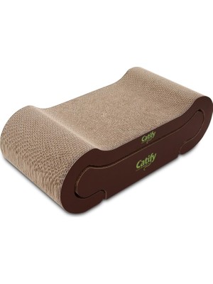 Ozka Concept Best Pet Supplies Oluklu Mukavva Scratcher Dolum Pedleri, Şezlong Eğlenceli Interaktif Tırm