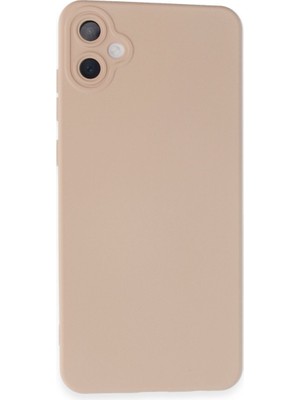 Fırsatkolik Galaxy A05 Kılıf Nano Içi Kadife Silikon - Pudra