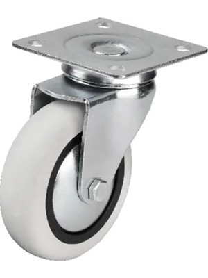 Pazarcan 351 - 75X25 mm Pvc Tablalı Tekerlek - 4 Adet