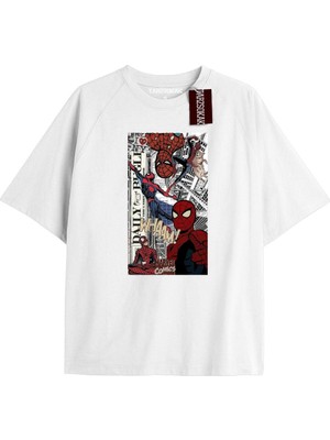 Tarzsokak Spider-Man Gazete Baskı Model No Way Home Tshirt