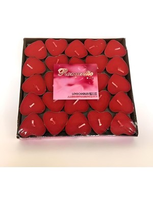 Ozka Concept 50'li Kırmızı Tealight Mum