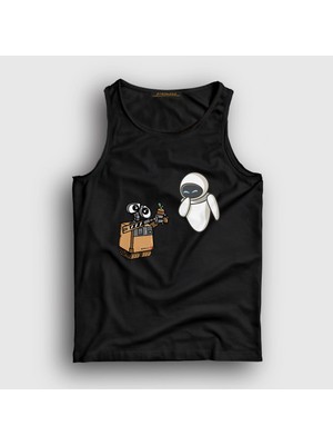 Presmono Unisex Siyah Gift Wall E Eve Atlet