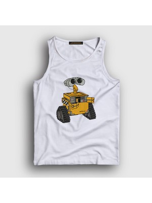 Presmono Unisex Beyaz Cute Wall E Eve Atlet