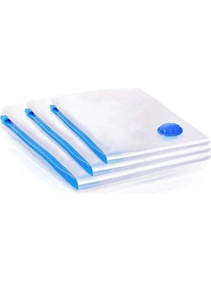 Ozka Concept Ülbag (3 Adet) Orta Boy (50 cm x 70 Cm) Vakumlu Poşet - Vakumlu Hurç - Vakumlu Torba