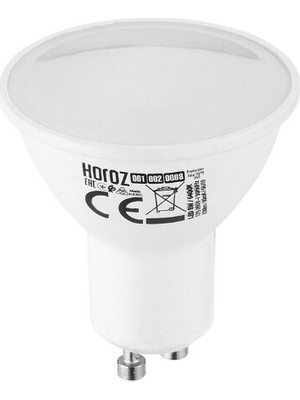 Horoz Convex-6 6 Watt Gün Işığı GU10 Duy LED Ampul